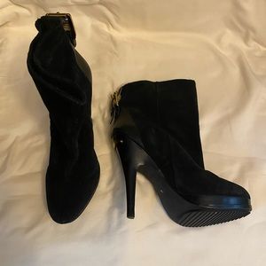 Michael Kors suede booties